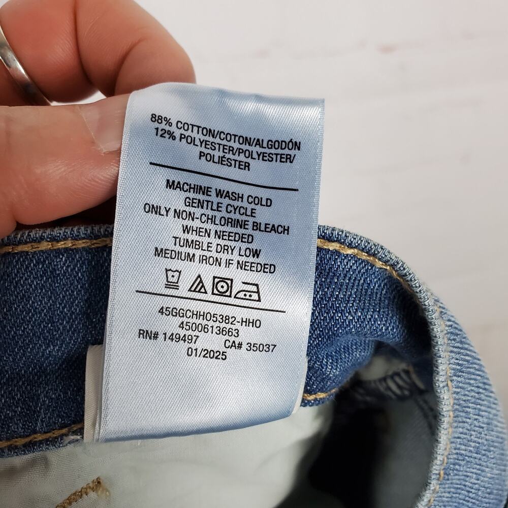 Joes Jeans The Mia High Rise Wide Leg Petite Size 26 Blue Hot Shot 30" Inseam - Picture 11 of 14